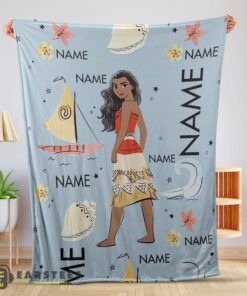 Good Disney Cartoon Moana Maui Blanket Fleece Customized Blanket