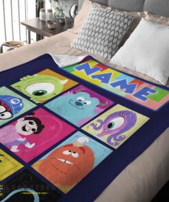 Good Disney Cartoon Monsters Inc Movie Blanket – Customize Blanket - Image 2