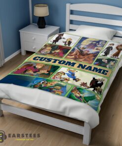 Good Disney Cartoon Personalized Great Mouse Detective Blanket Fleece Customized Blanket - Image 3
