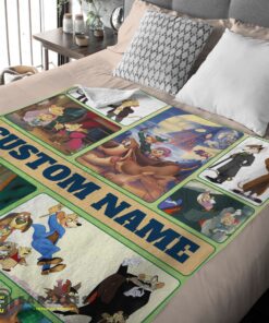 Good Disney Cartoon Personalized Great Mouse Detective Blanket Fleece Customized Blanket - Image 2