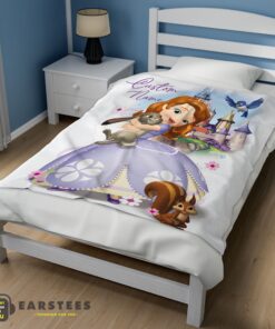 Good Disney Cartoon Sofia the First Sofia Princess Blanket Fleece Customized Blanket - Image 3