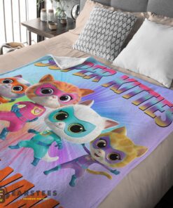 Good Disney Cartoon SuperKitties Blanket Fleece Customized Blanket - Image 2