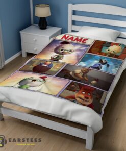 Good Disney Chicken Little Collage Poster Blanket Fleece Customized Blanket - Image 3