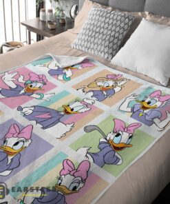 Good Disney Daisy Duck And Friends Daisy Duck Moods Blanket – Customize Blanket - Image 2