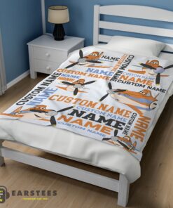 Good Disney Dusty Crophopper Blanket Fleece Customized Blanket - Image 3