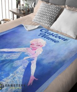 Good Disney Frozen Magic Elsa Blanket Fleece Customized Blanket - Image 2