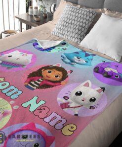 Good Disney Gabby's Dollhouse Blanket Fleece Customized Blanket - Image 2