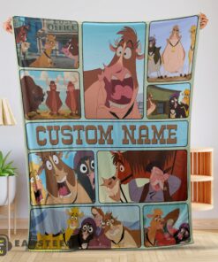 Good Disney Home On The Range Poster Blanket Fleece Customized Blanket