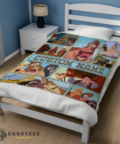 Good Disney Home On The Range Poster Blanket Fleece Customized Blanket - Image 3