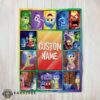 Good Disney Inside Out Colorful Collage Blanket Fleece Customized Blanket