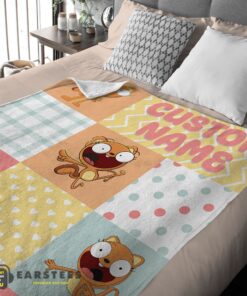 Good Disney Kiff Chatterley & Barry Buns Pattern Blanket Fleece Customized Blanket - Image 2