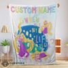 Good Disney Long Hair Princess Rapunzel Princess Blanket Fleece Customized Blanket