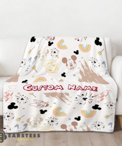 Good Disney Mickey Mouse & Friends Magical Mouse Castle Blanket Fleece Customized Blanket - Image 2