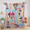 Good Disney Minnie Mouse Blanket Fleece Customized Blanket
