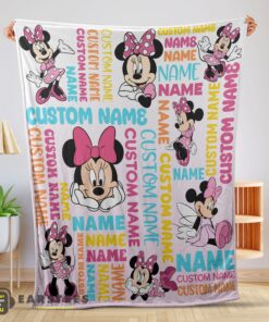 Good Disney Minnie Mouse Blanket Fleece Customized Blanket