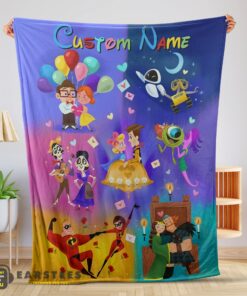 Good Disney Pixar Cartoon All Story Velveteen Cute Blanket Fleece Customized Blanket
