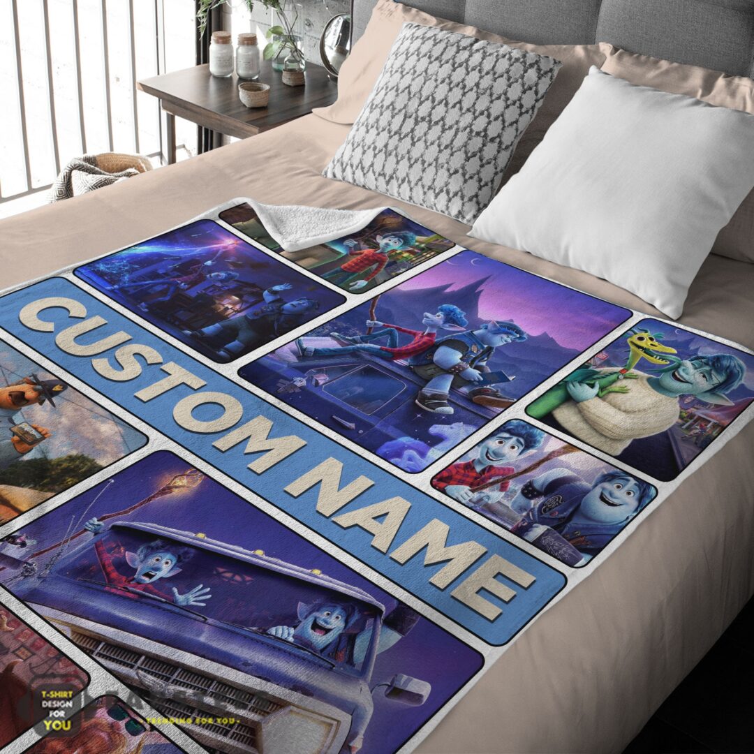 good-disney-pixar-onward-magical-journey-collage-blanket-fleece-customized-blanket-mk-03 Good Disney Pixar Onward Magical Journey Collage Blanket Fleece Customized Blanket - Image 2