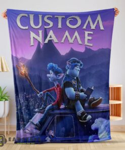 Good Disney Pixar Onward Poster Blanket Fleece Customized Blanket