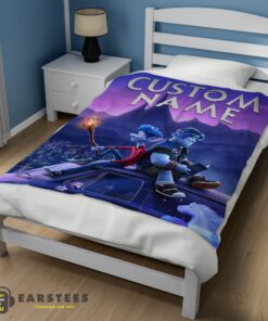 Good Disney Pixar Onward Poster Blanket Fleece Customized Blanket - Image 3