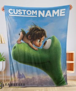 Good Disney Pixar The Good Dinosaur Poster Blanket Fleece Customized Blanket