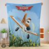 Good Disney Planes Movie Dusty Crophopper Blanket Fleece Customized Blanket
