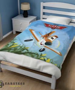 Good Disney Planes Movie Dusty Crophopper Blanket Fleece Customized Blanket - Image 3