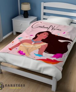 Good Disney Pocahontas Blanket Fleece Customized Blanket - Image 3