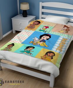 Good Disney Princess Baby Princess Blanket Fleece Customized Blanket - Image 3