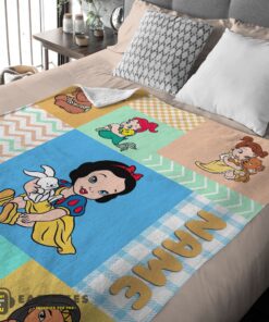 Good Disney Princess Baby Princess Blanket Fleece Customized Blanket - Image 2