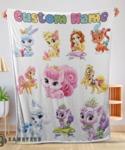 Good Disney Princess Palace Pets Blanket Fleece Customized Blanket