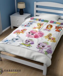 Good Disney Princess Palace Pets Blanket Fleece Customized Blanket - Image 3