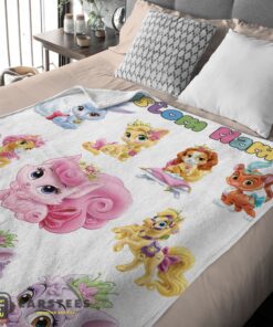 Good Disney Princess Palace Pets Blanket Fleece Customized Blanket - Image 2