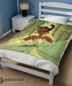 Good Disney Princess Tiana Blanket Fleece Customized Blanket - Image 3