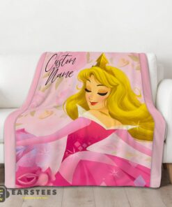 Good Disney Sleeping Beauty Aurora Princess Blanket Fleece Customized Blanket - Image 2