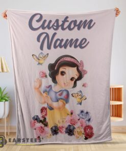Good Disney Snow White Princess Blanket Fleece Customized Blanket