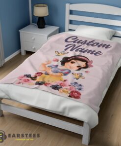 Good Disney Snow White Princess Blanket Fleece Customized Blanket - Image 3
