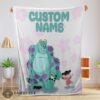 Good Disney Sulley & Boo Monsters Inc Blanket Fleece Customized Blanket