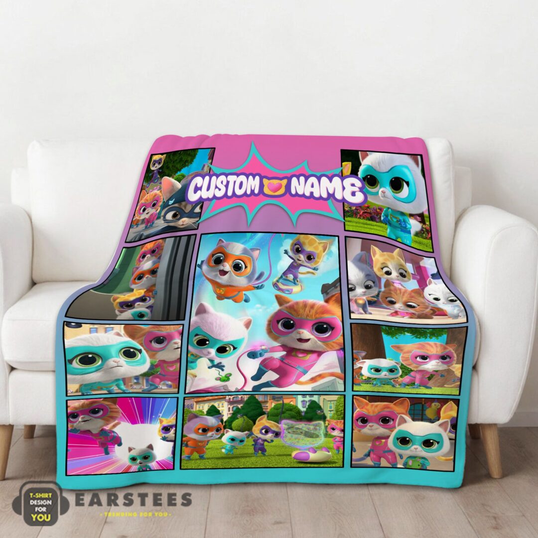 good-disney-superkitties-paw-power-squad-collage-blanket-fleece-customized-blanket-mk-01 Good Disney SuperKitties Paw Power Squad Collage Blanket Fleece Customized Blanket - Image 2