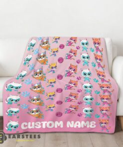 Good Disney SuperKitties Squad Purr-fect Heroes Blanket Fleece Customized Blanket - Image 2