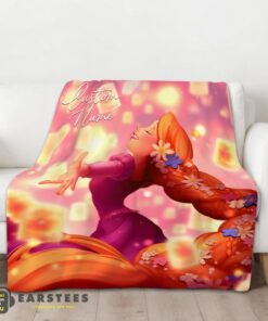 Good Disney Tangled Rapunzel Lanterns Of Light Blanket Fleece Customized Blanket - Image 2