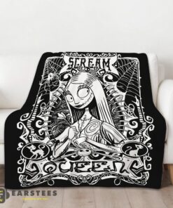 Good Disney The Nightmare Before Christmas Sally Scream Queen Blanket Fleece Customized Blanket - Image 2
