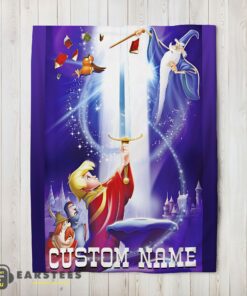 Good Disney The Sword In The Stone Legendary Blanket Fleece Customized Blanket