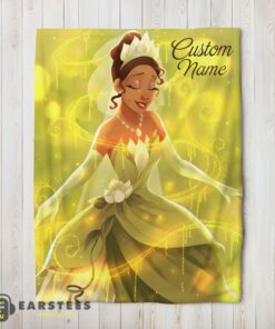 Good Disney Tiana Princess The Princess and the Frog Blanket Fleece Customized Blanket