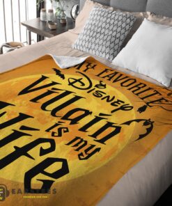 Good Disney Villain Wife Halloween Blanket Cozy Funny and Unique Blanket - Image 2