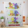 Good Disney Winnie The Pooh and Stitch Fleece Blanket – Customize Blanket