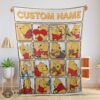 Good Disney Winnie-the-Pooh Cute Pooh Customize Blanket