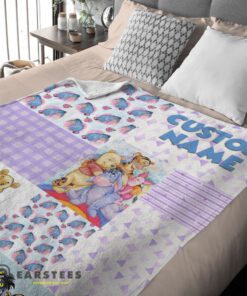 Good Disney Winnie The Pooh Friends Collage Poster Blanket Fleece Customized Blanket - Image 2
