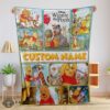 Good Disney Winnie-the-Pooh With Friends Blanket Fleece Customized Blanket