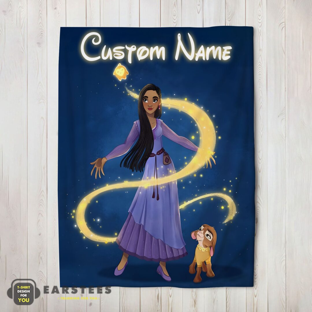 good-disney-wish-asha-princess-star-valentino-blanket-fleece-customized-blanket-mk-02-1 Good Disney Wish Asha Princess Star Valentino Blanket Fleece Customized Blanket