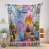 Good Elemental Characters Ember Lumen Wade With Friends Blanket Fleece Customized Blanket